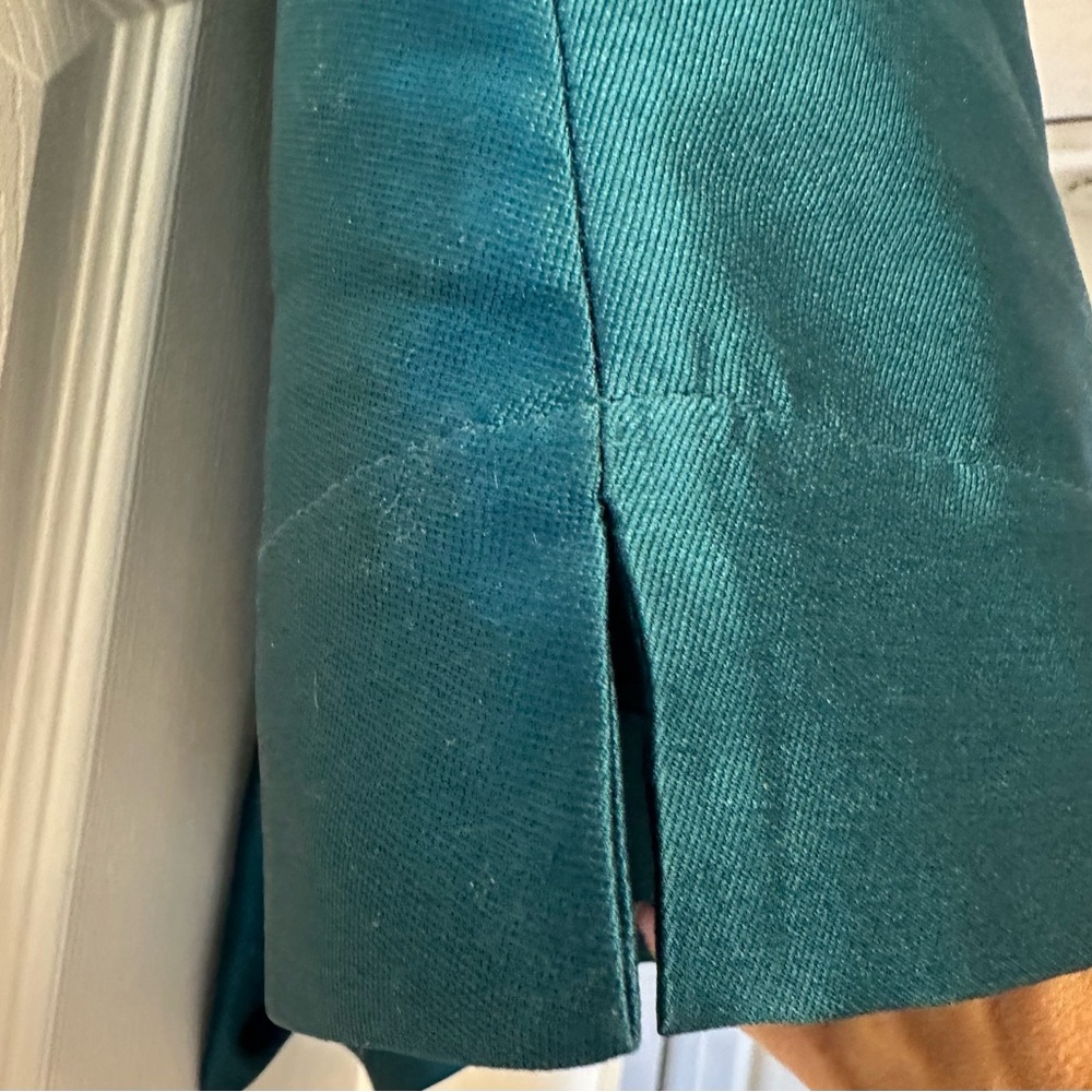 Sandro Paris Drawstring Silk Blend Shorts, Teal, NWT, Size 40 - Picture 3 of 10